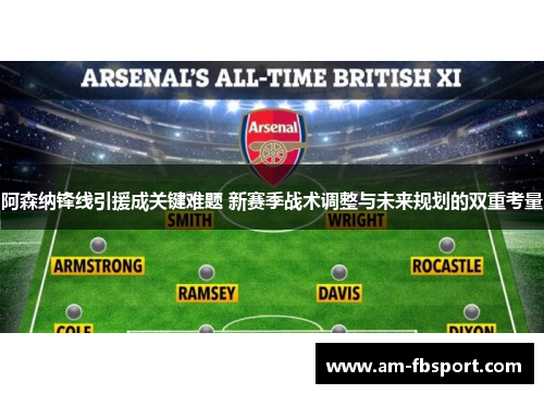 阿森纳锋线引援成关键难题 新赛季战术调整与未来规划的双重考量